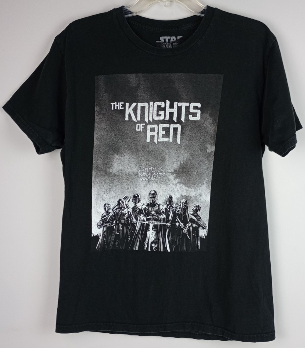 Star Wars Mens MD Black The Knights of Ren The Rise of Skywalker Tshirt